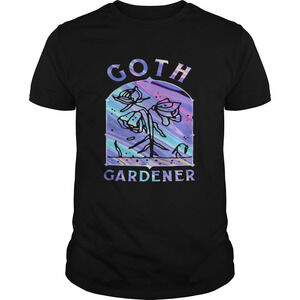 Goth Gardener Roses Color Shirt